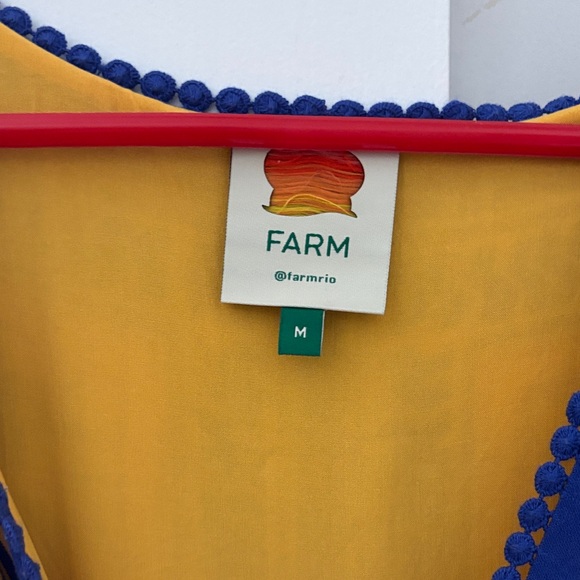 FARM Rio Yellow Floral Dress - Picture 3 of 10